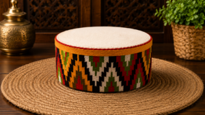Chamda Himachali Topi – Handmade Wool Chamda Pahadi Cap