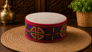 Premium Himachali Topi – Colorful Kullu Design