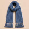 Himachali Handmade Blue Muffler – Traditional Pahadi Woollen Scarf for Men & Women