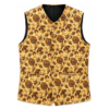 Himachali Floral Waistcoat for Girls – Mustard Traditional Ethnic Bundi