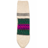 Pahadi Wool Socks – Green & Pink Traditional Design